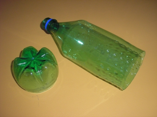 Поделка елка своими руками из пластиковых бутылок