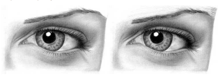 Учимся рисовать глаза человека - шаг 14