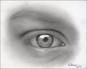 Рисуем реалистичный глаз девушки - шаг 12