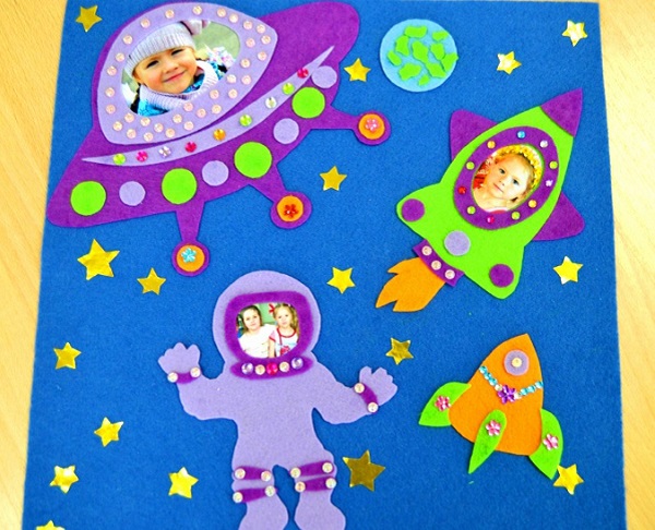 Поделки ко дню космонавтики для детского сада и школы этап 30