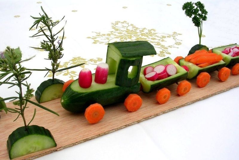 Поделки из овощей и фруктов своими руками для выставки. Самые красивые осенние поделки в детский сад и в школу этап 42