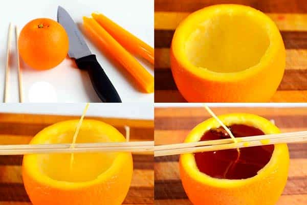 Инструкция - свеча-апельсин
