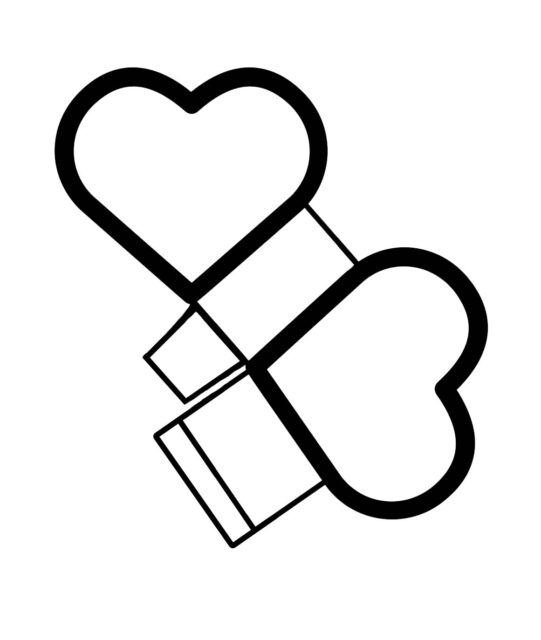 Схема сердца в виде коробочки