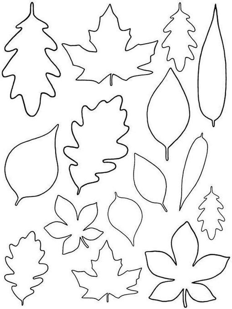 Поделки из бумаги на тему осень с шаблонами