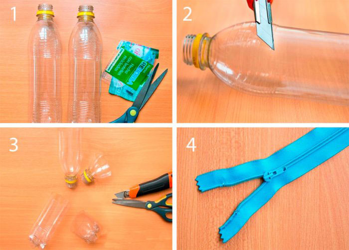 поделка из пластиковой бутылки для детского сада своими руками 10