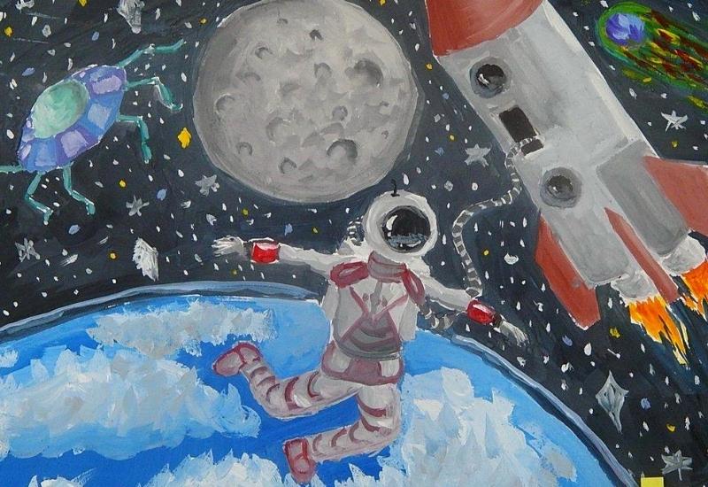 Рисунки на тему космоса